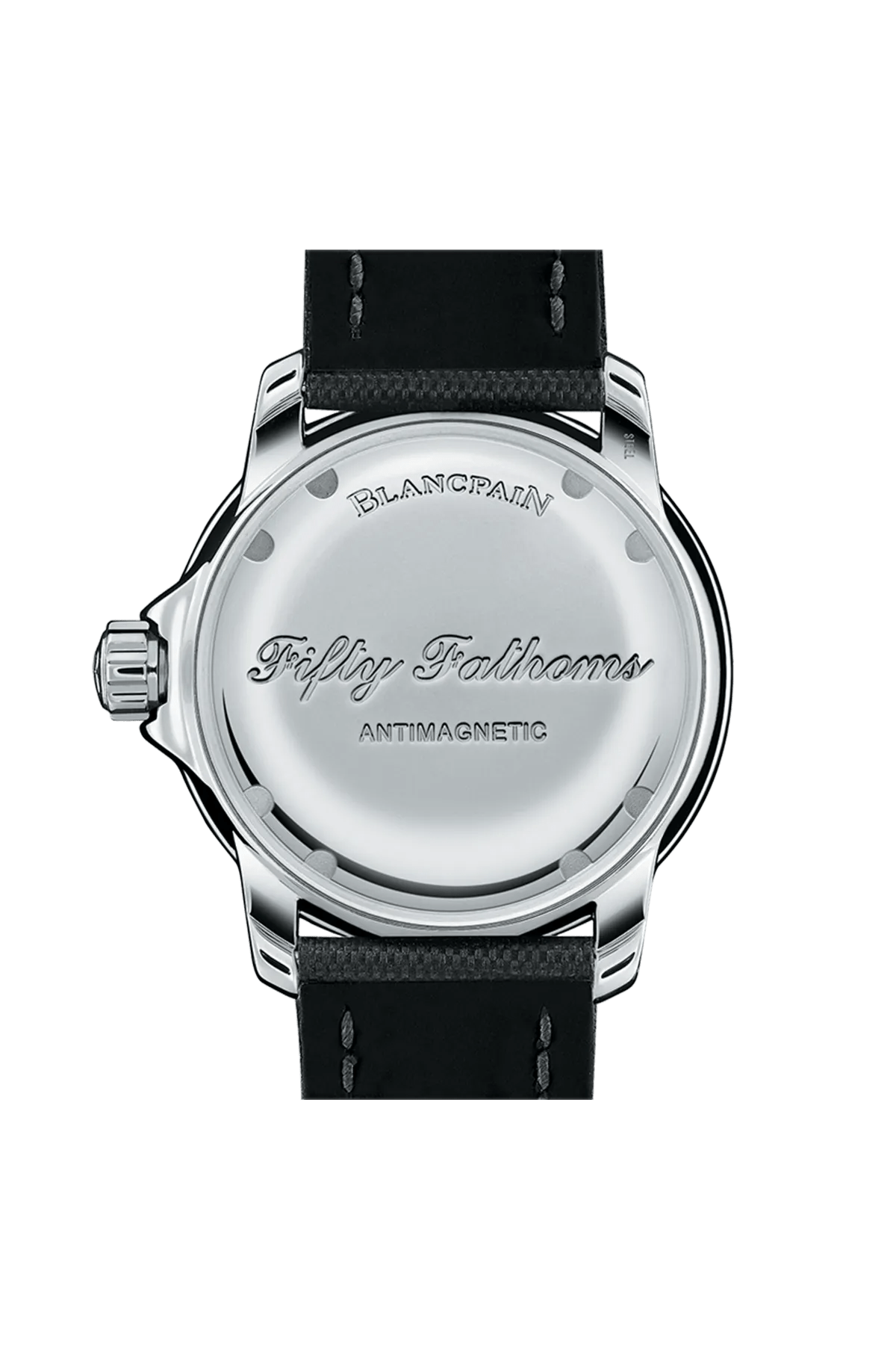 Unworn Blancpain Fifty Fathoms Automatique, Stainless Steel, 45mm, Ref# 5015-1130-52B, back