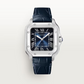 Unworn Cartier Santos de Cartier, Stainless Steel, 35.1mm, Ref# WSSA0063 with strap