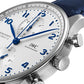 IWC Portugieser Chronograph, Stainless steel, 41 mm, Ref# IW371605, Crown and buttons