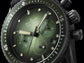 Unworn Blancpain Fifty Fathoms Bathyscaphe Chronographe Flyback, Black ceramic, 43.6mm, Ref# 5200-0153-NABA, Bezel