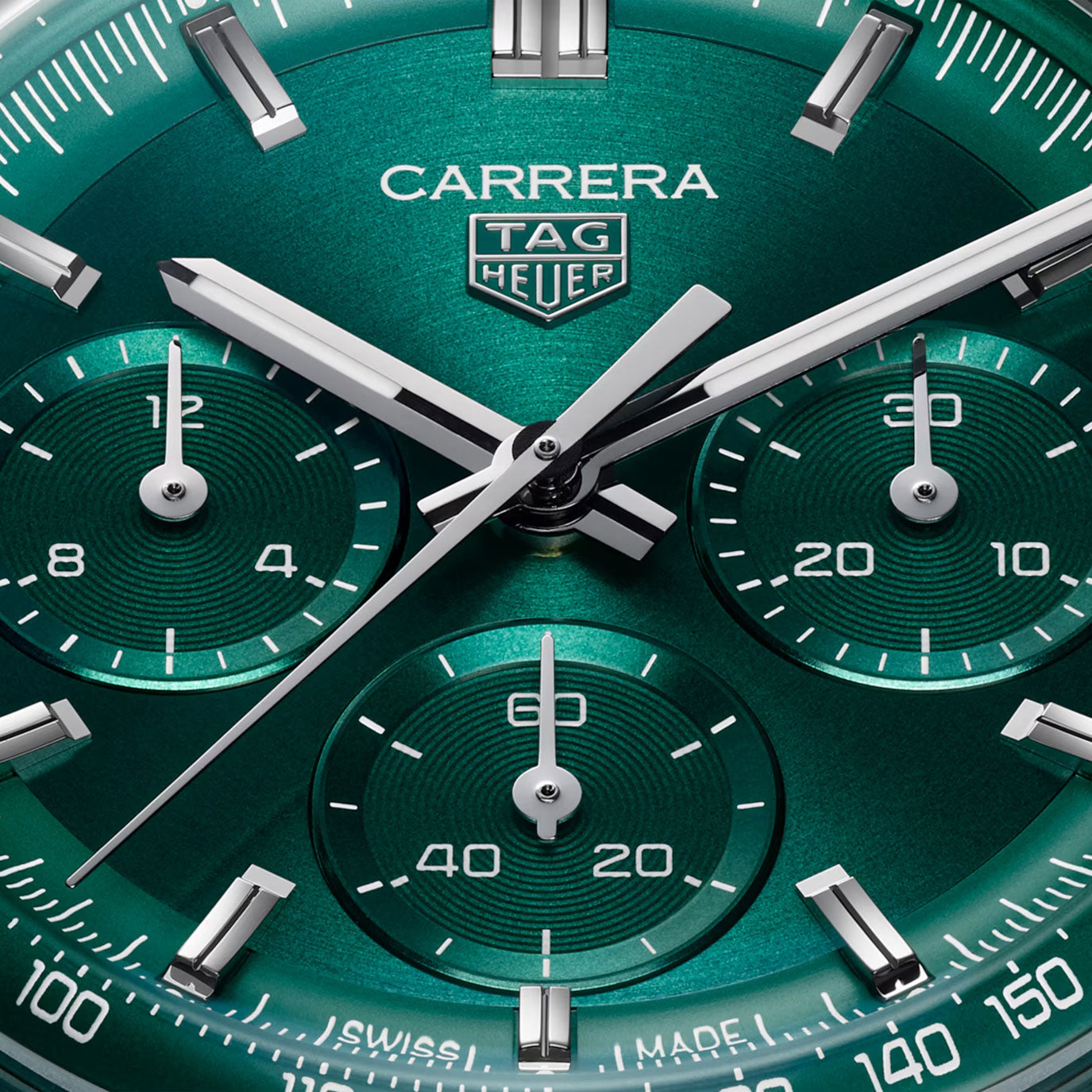 Unworn, TAG Heuer Carrera Chronograph, Ref# CBS2115.BA0053, box and papers