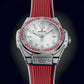 Unworn Hublot Big Bang One Click Joyful Steel Red 33, 485.SR.2210.RX.1213, box and papers