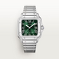 Unworn Cartier Santos de Cartier, Stainless Steel, 41.9mm x 35.1mm, Ref# WSSA0061