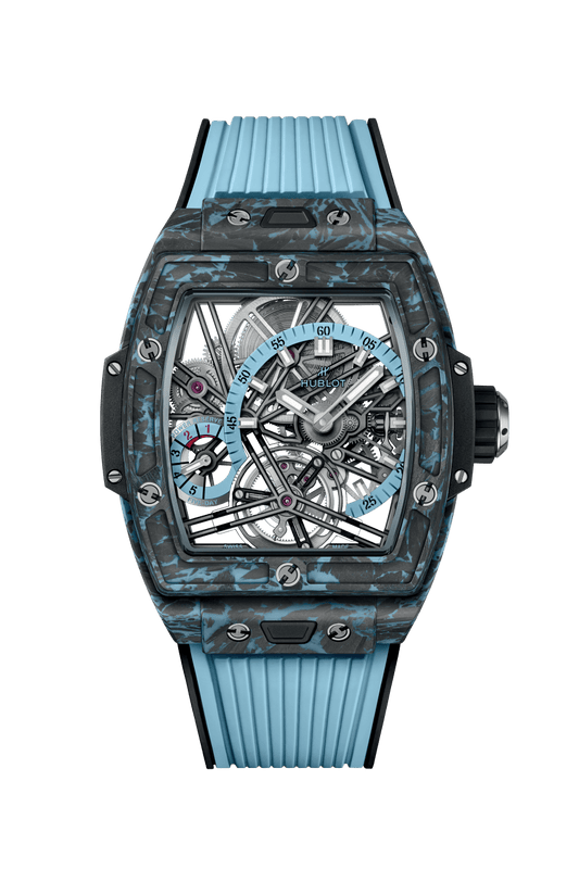 Hublot, Spirit of Big Bang Tourbillon Carbon Sky Blue 42mm, Limited Edition, Ref# 645.QL.5117.RX
