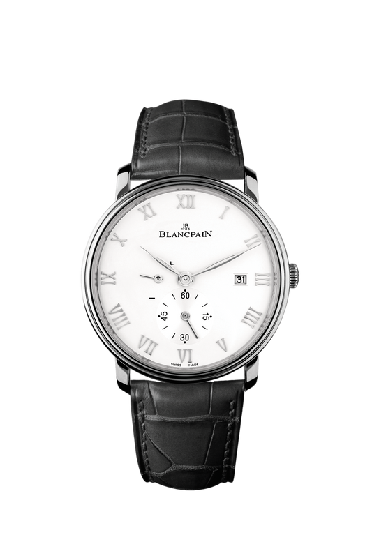 Unworn Blancpain Villeret Ultraplate, Stainless Steel, 40 mm, Ref# 6606-1127-55B