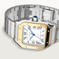 Unworn Cartier Santos de Cartier, Stainless Steel and 18k Yellow Gold, 39.8mm, Ref# W2SA0009, Main view 1