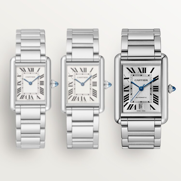 Unworn Cartier Tank Must de Cartier, Extra-large Stainless Steel, 41mm x 31mm, Ref# WSTA0053, Watches