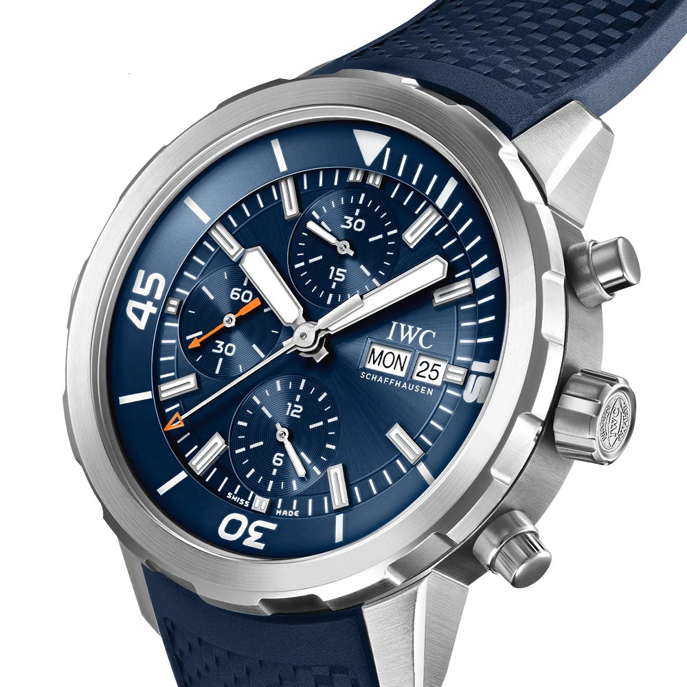 IWC Aquatimer Chronograph, Stainless steel, 44 mm, Ref# IW376806, Dial