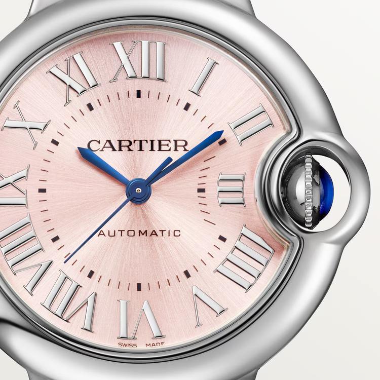 Unworn Cartier Ballon Bleu de Cartier, Stainless Steel, 33mm, Ref# WSBB0068, Dial