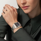 Unworn Cartier Santos de Cartier, Stainless Steel, 39.8mm, Ref# WSSA0071, Watch on hand 1