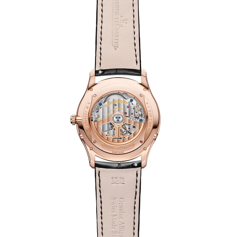 Jaeger-LeCoultre Master Ultra-Thin Moon, 18k Rose Gold and Diamonds, 39mm, Ref# Q1362501, Back