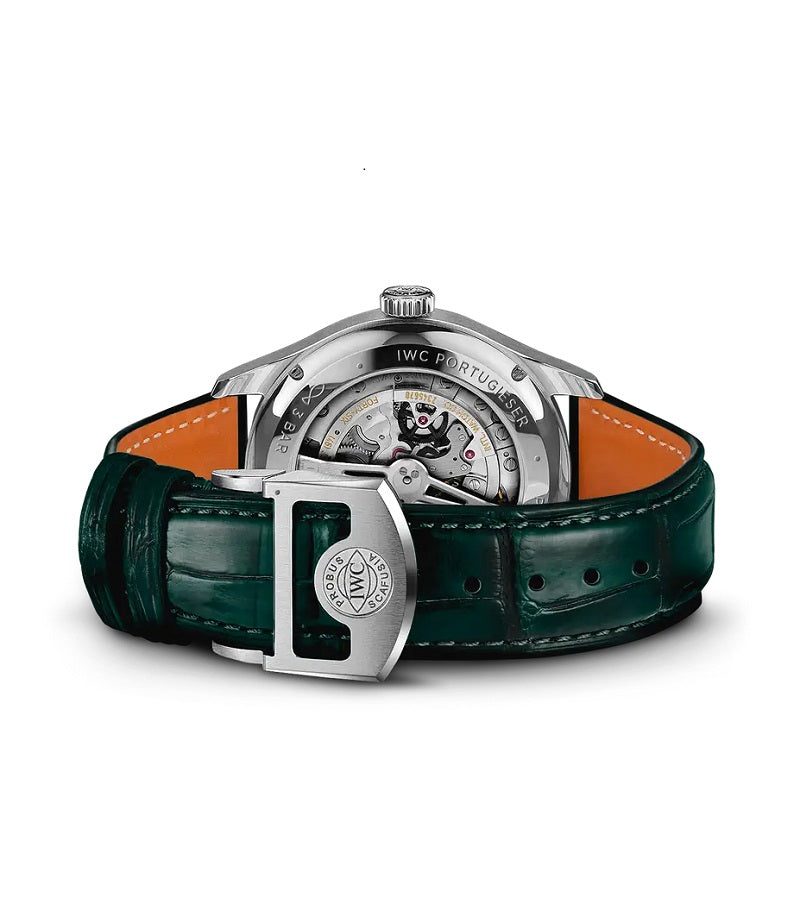 IWC Portugieser Perpetual Calendar 42, Stainless steel, 42,4mm, Ref# IW344207, Clasp