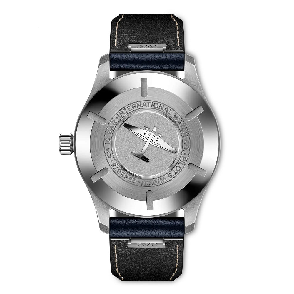 IWC Pilot’s Watch Mark XX, Stainless Steel, 40mm, Ref# Iw328203, Back