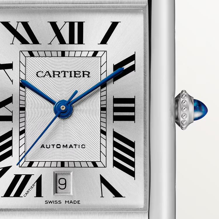 Unworn Cartier Tank Must de Cartier, Extra-large Stainless Steel, 41mm x 31mm, Ref# WSTA0053, Dial