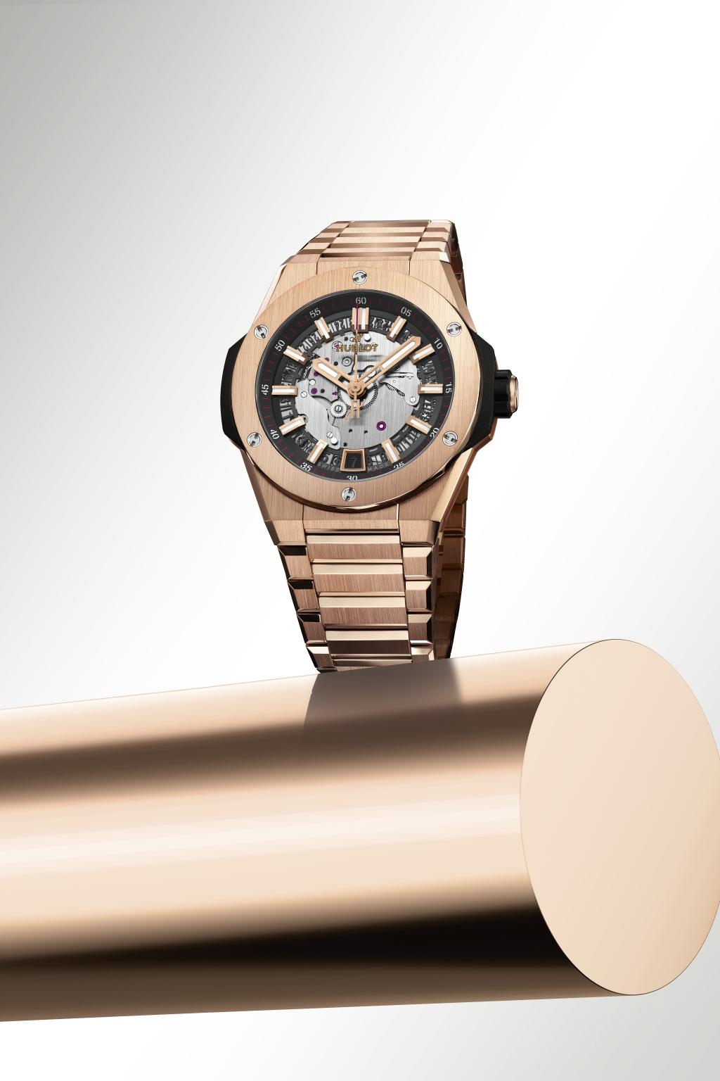 Hublot Big Bang Integrated Time Only King Gold, 40mm, 18k King Gold, Ref# 456.OX.0180.OX, Main view 1
