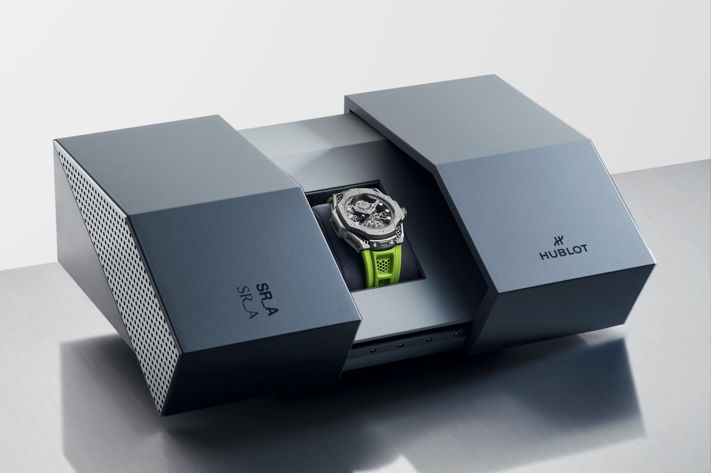 Hublot Big Bang Tourbillon SR_A by Samuel Ross, Limited Edition, 44mm, Ref# 428.NX.0101.RX.SRA23, Watch in box