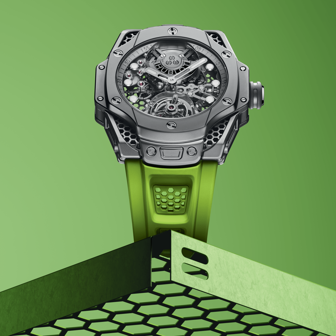 Hublot Big Bang Tourbillon SR_A by Samuel Ross, Limited Edition, 44mm, Ref# 428.NX.0101.RX.SRA23, Main view 1