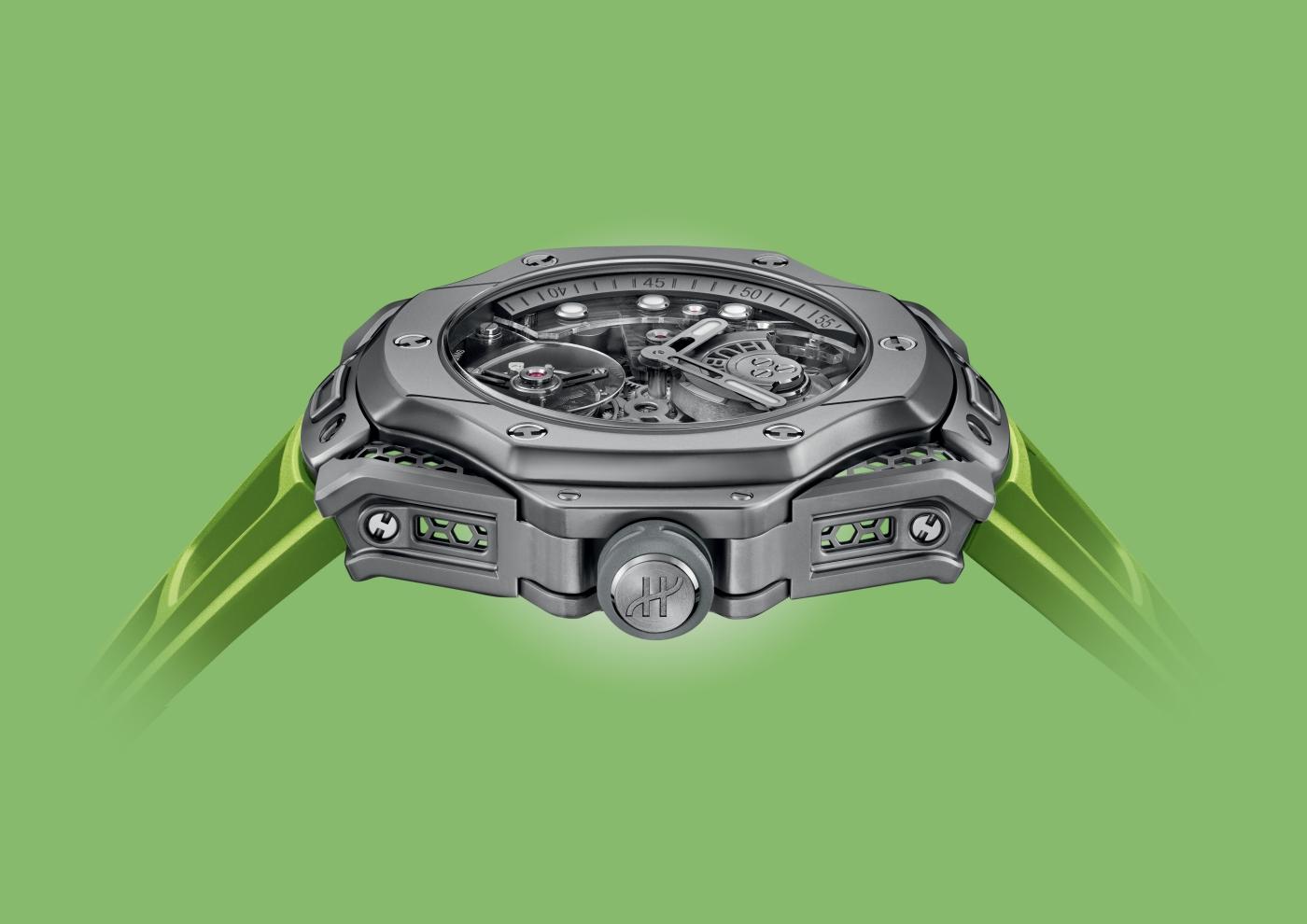 Hublot Big Bang Tourbillon SR_A by Samuel Ross, Limited Edition, 44mm, Ref# 428.NX.0101.RX.SRA23, Side