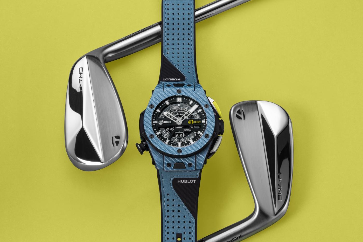 Hublot Big Bang Unico Golf Sky Blue Carbon, 45mm, Ref# 416.YE.1120.VR, Main view 1