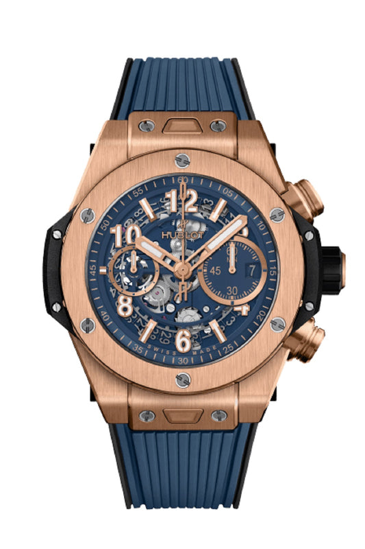 Hublot Big Bang, Unico King Gold Blue, 44mm, Unworn 2023, Ref# 421.OX.5180.RX