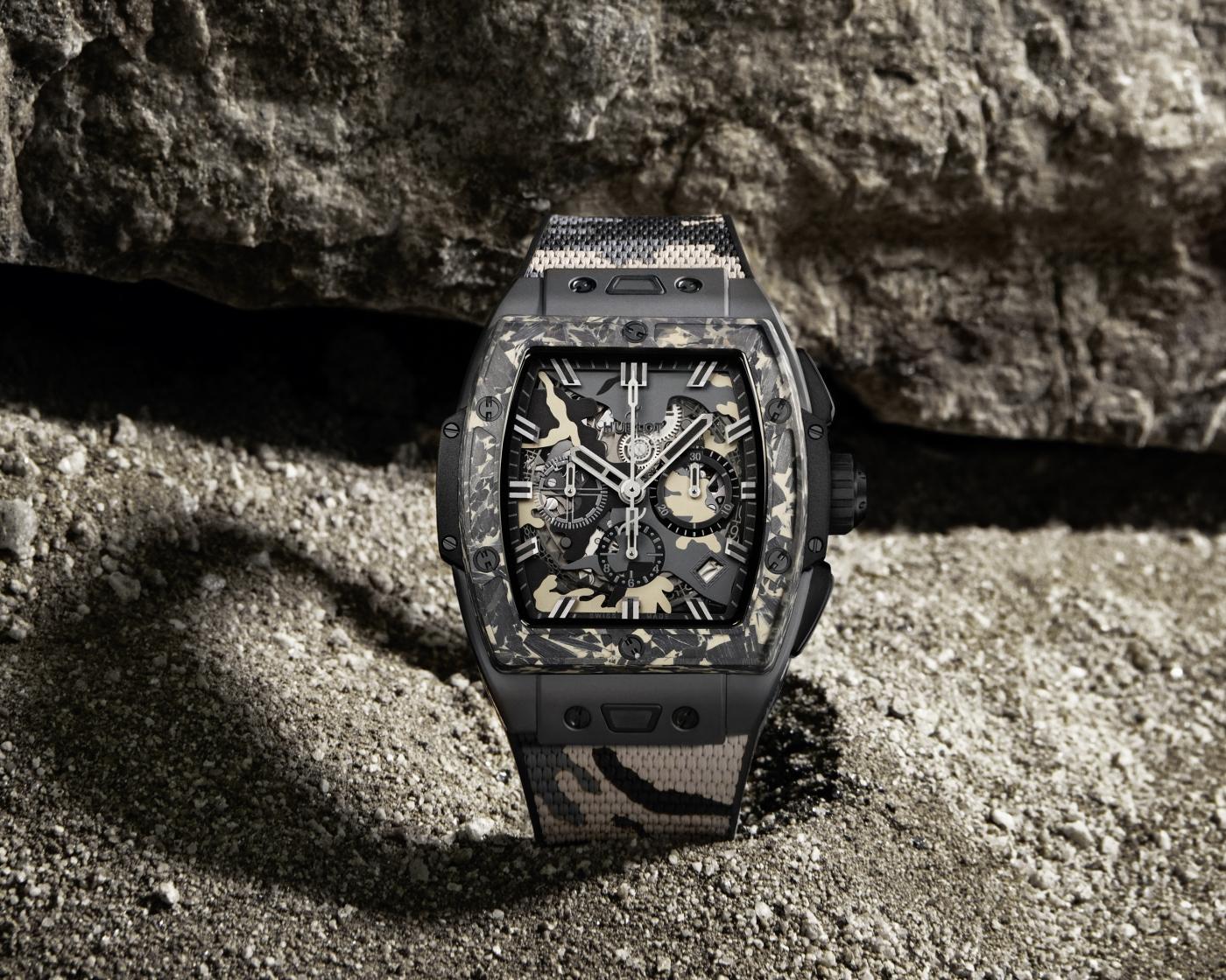 Hublot, Spirit of Big Bang Ceramic Carbon Beige Camo, Limited Edition, 42mm, Ref# 642 .CI.0191.RX.ECU23, Main view 1