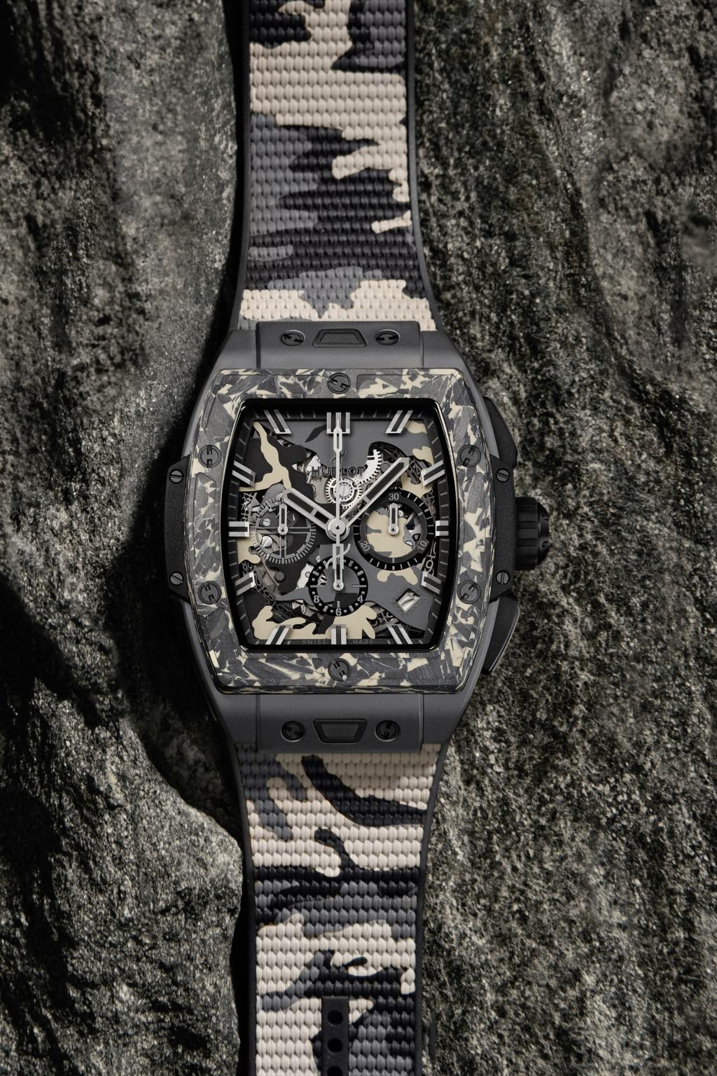 Hublot, Spirit of Big Bang Ceramic Carbon Beige Camo, Limited Edition, 42mm, Ref# 642 .CI.0191.RX.ECU23, Main view