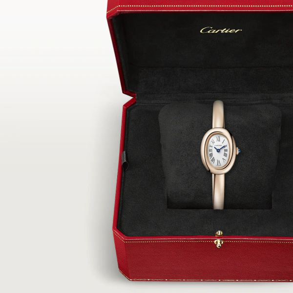 Unworn Cartier Baignoire Mini, 18k Rose Gold, 24.6mm, x 18.7mm, Ref# WGBA0020, Watch in box