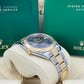 Pre-owned Rolex Datejust, 41mm, Wimbledon, 18k Yellow Gold and Stainless Steel, Oyster, Fluted, 126333-0019