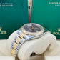 Pre-owned Rolex Datejust, 41mm, Wimbledon, 18k Yellow Gold and Stainless Steel, Oyster, Fluted, 126333-0019