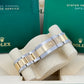 Pre-owned Rolex Datejust, 41mm, Wimbledon, 18k Yellow Gold and Stainless Steel, Oyster, Fluted, 126333-0019