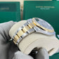 Pre-owned Rolex Datejust, 41mm, Wimbledon, 18k Yellow Gold and Stainless Steel, Oyster, Fluted, 126333-0019