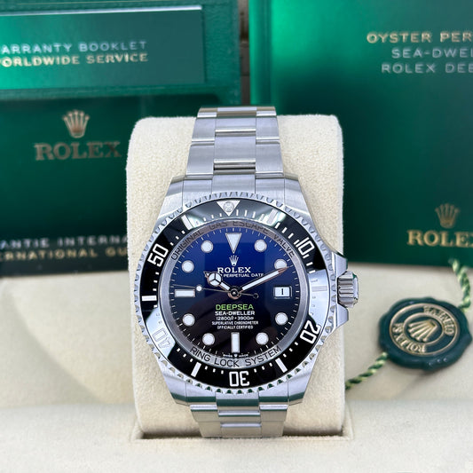 Rolex Deepsea James Cameron, Oystersteel, D-blue Dial, 44mm, Oyster, Ref# 136660-0003