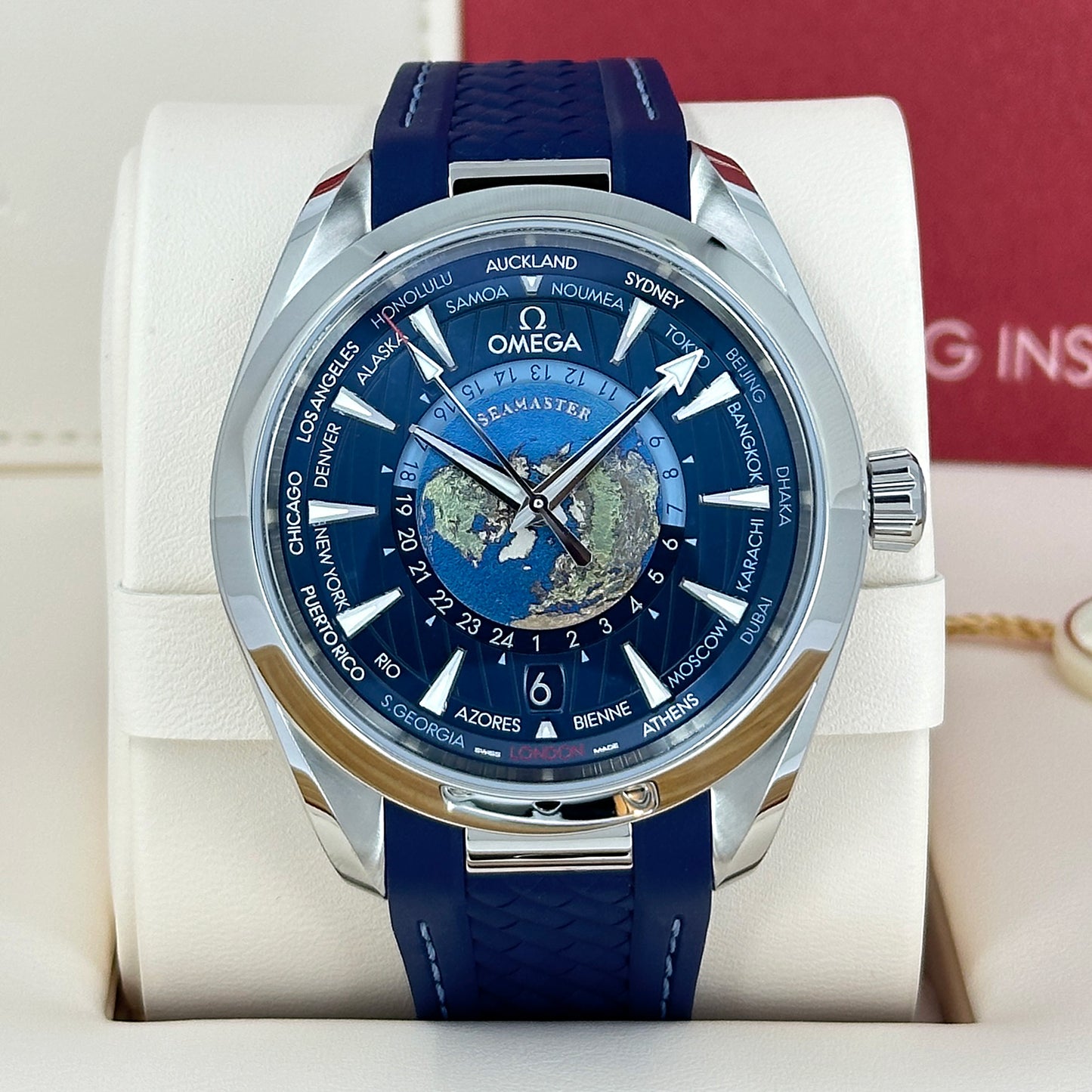 Omega, New 2025, Seamaster Aqua Terra, 220.12.43.22.03.001, box and papers