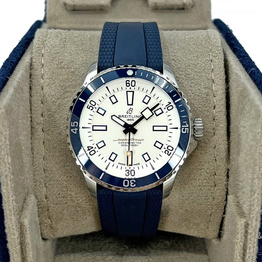 Breitling Superocean Automatic 42, Ref# A17375E71G1S1, box and papers