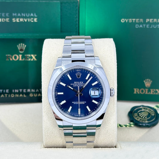 Rolex Datejust 41, Oystersteel, 41mm, Oyster, Ref# 126300-0001