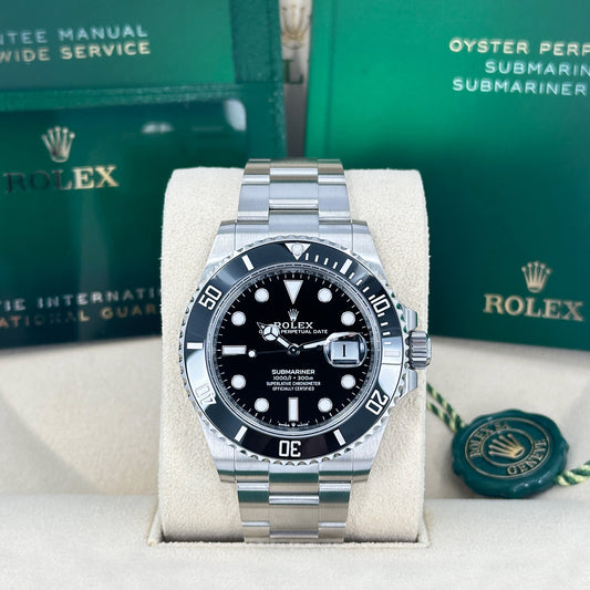 Rolex Submariner Date, 41mm Black Dial, Stainless Steel, Oyster, 126610LN