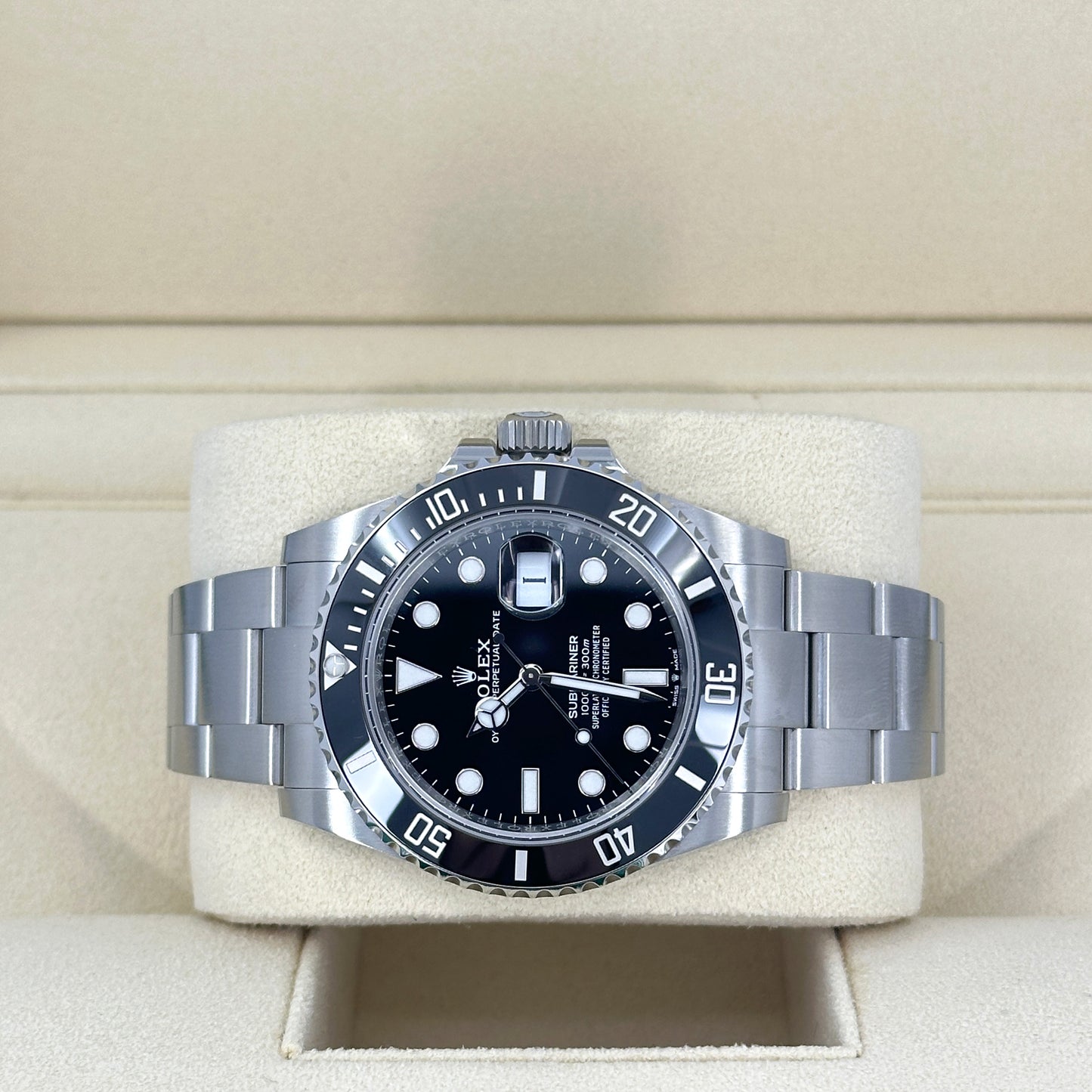 Rolex Submariner Date, 41mm Black Dial, Stainless Steel, Oyster, 126610LN