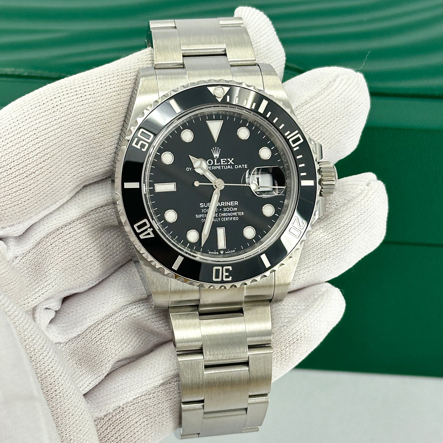 Rolex Submariner Date, 41mm Black Dial, Stainless Steel, Oyster, 126610LN