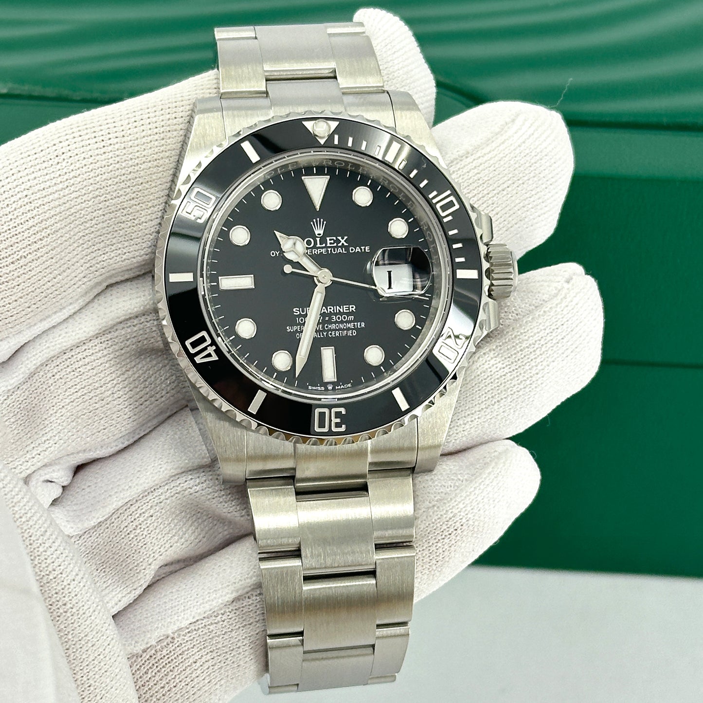 Rolex Submariner Date, 41mm Black Dial, Stainless Steel, Oyster, 126610LN