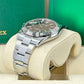 Pre-owned Rolex Datejust 41 Oystersteel and 18k White Gold 41mm Bright Black Dial Oyster, Ref#126334-0017