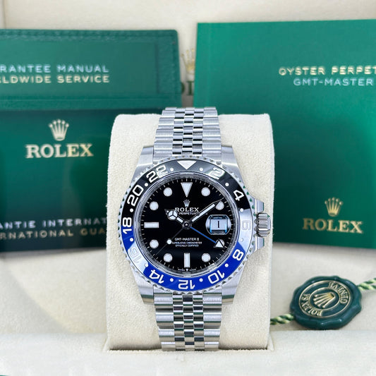 Rolex GMT-Master II, BATGIRL, Stainless Steel, 40mm, Ref# 126710BLNR-0002