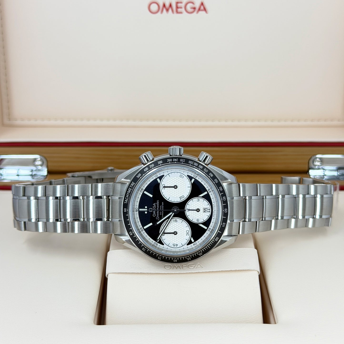Omega Speedmaster Racing Chronograph Ref# 326.30.40.50.01.002 box and papers Unworn 2025