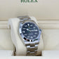 Pre-owned Rolex, Air-king, Black Arabic dial, 40mm, Oystersteel, Smooth, Oyster, Ref# 116900-0001