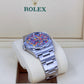 Unworn 2026, Rolex Oyster Perpetual 36, Oystersteel, 36mm, Multicoloured Jubilee motif dial, Domed Oyster, Ref# 126000-0016, box and papers