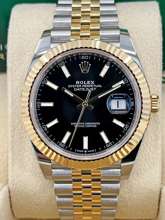 Rolex Datejust 41, 18k Yellow Gold and Stainless Steel, 41mm, Ref# 126333-0014