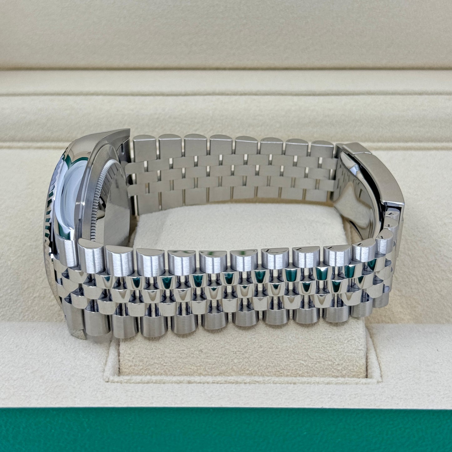 Rolex Datejust 41, Stainless Steel and 18k White Gold, 41mm, Slate dial, Jubilee, Ref# 126334-0014