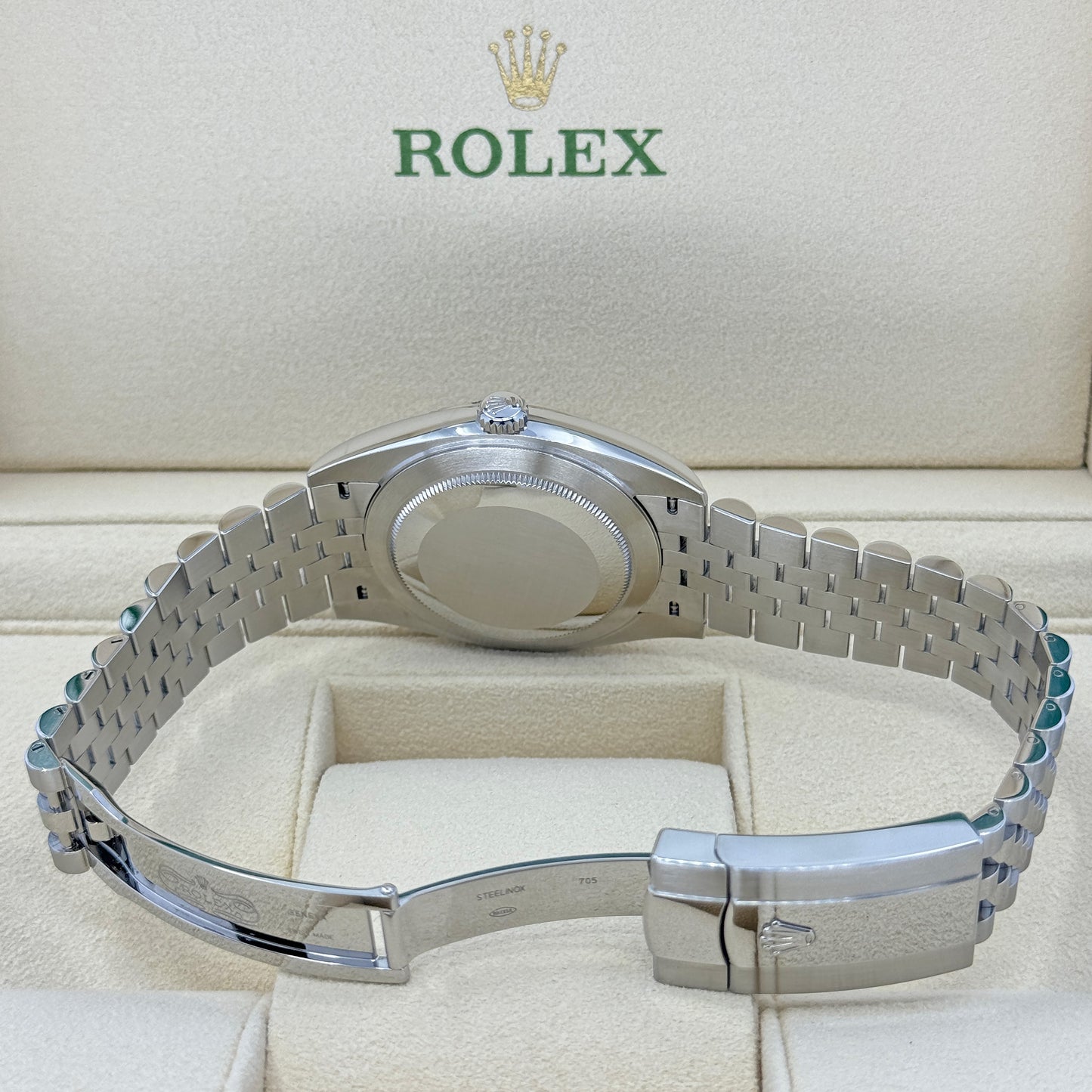 Rolex Datejust 41, Stainless Steel and 18k White Gold, 41mm, Slate dial, Jubilee, Ref# 126334-0014