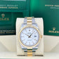 Pre-owned Rolex Datejust 41 Oystersteel and yellow gold Ref# 126333-0015