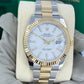 Pre-owned Rolex Datejust 41 Oystersteel and yellow gold Ref# 126333-0015