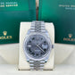 Pre-owned Rolex Datejust 41, Stainless Steel and 18k White Gold, 41mm, Ref# 126334-0022